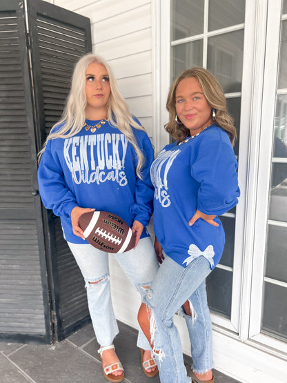 KY Wildcats Side Bow Crewneck