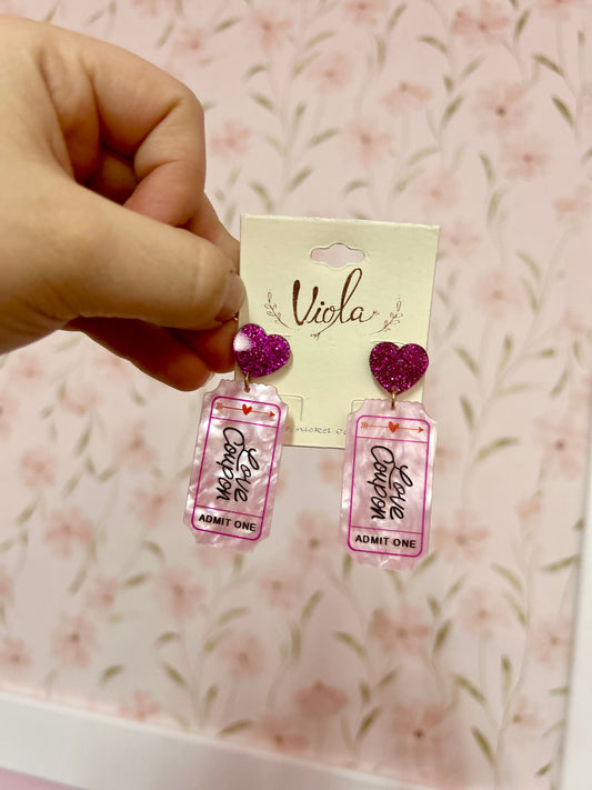 Love Coupon Dangles
