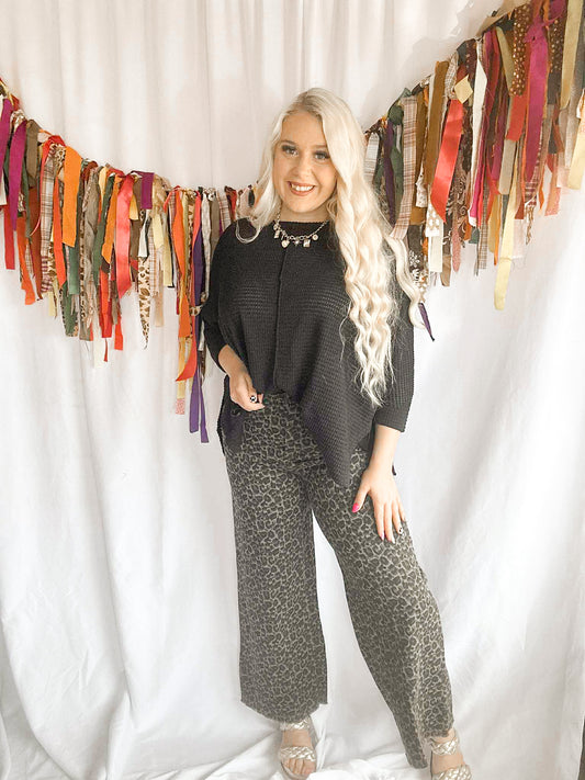 Cheetah Girl Denim Pants