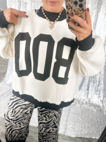 BOO Reversible Mockneck