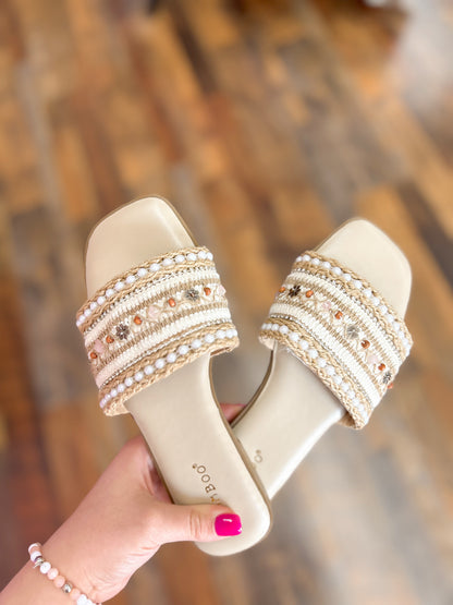 Espadrille Bling Sandals