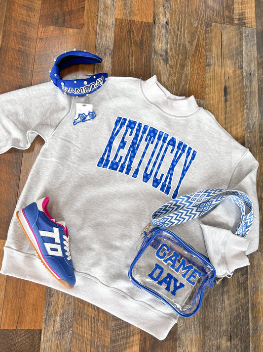 Kentucky Polka Dot Mockneck