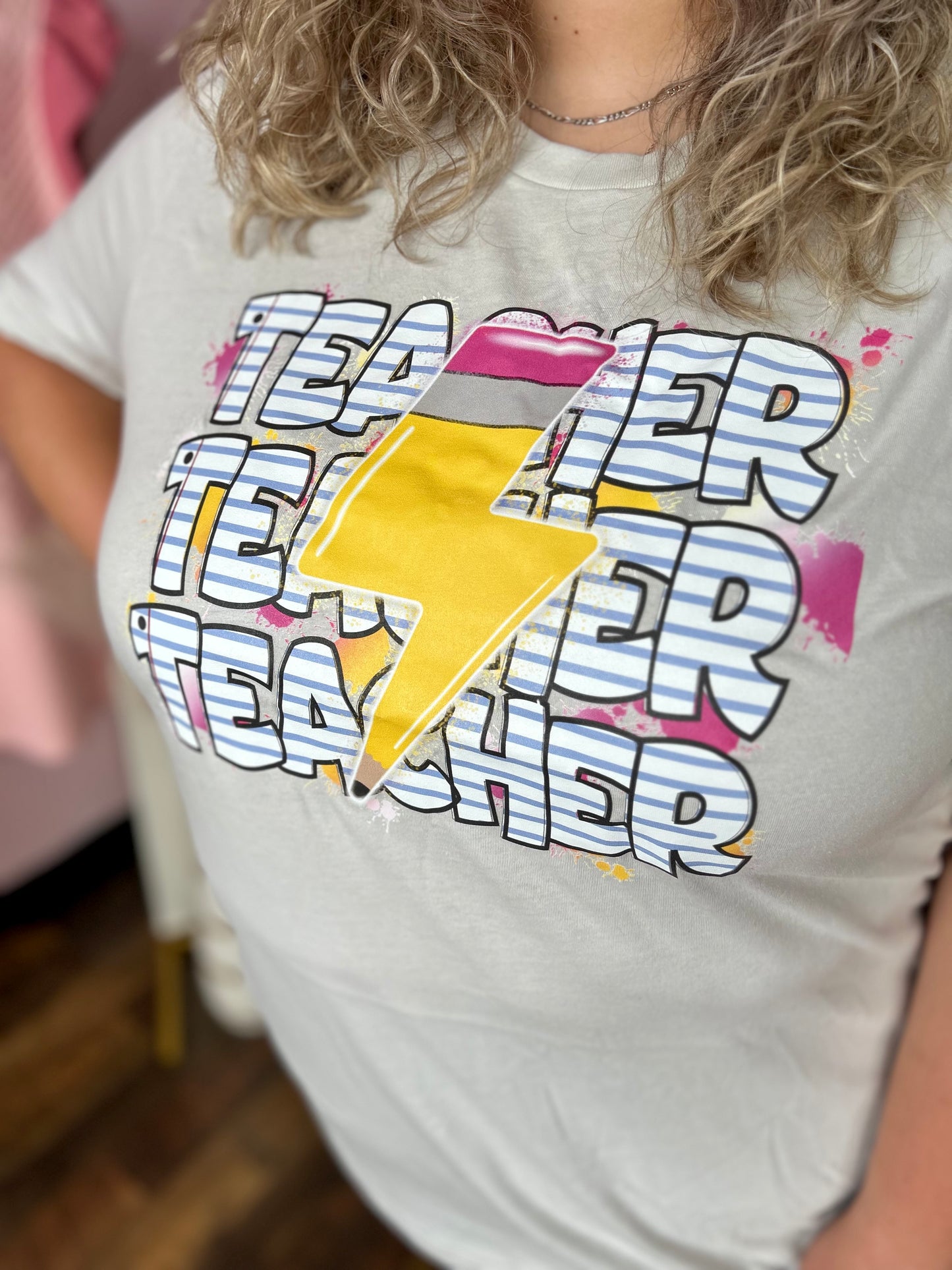 Teacher Bolt Tee