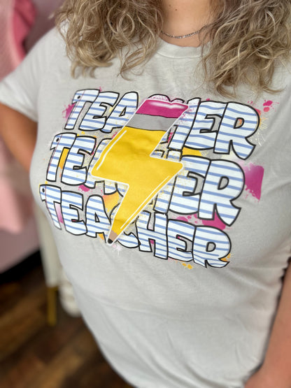 Teacher Bolt Tee