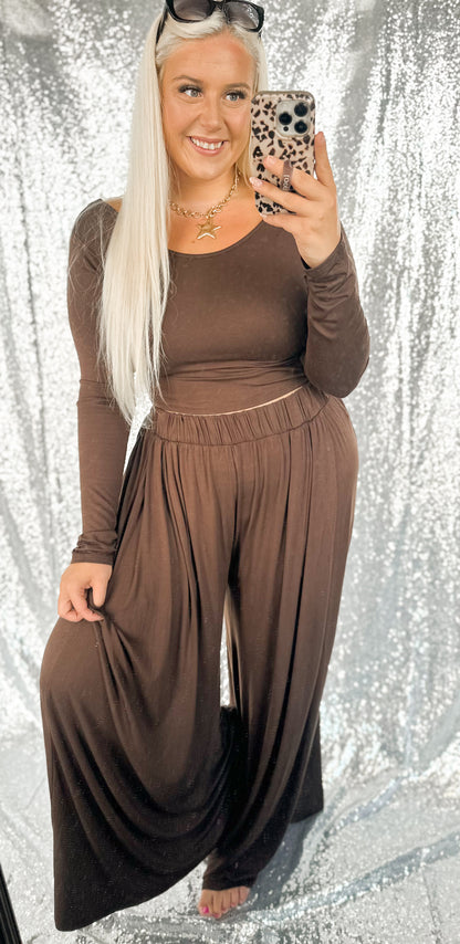 Mocha Mood Oversized Lounge {SET}