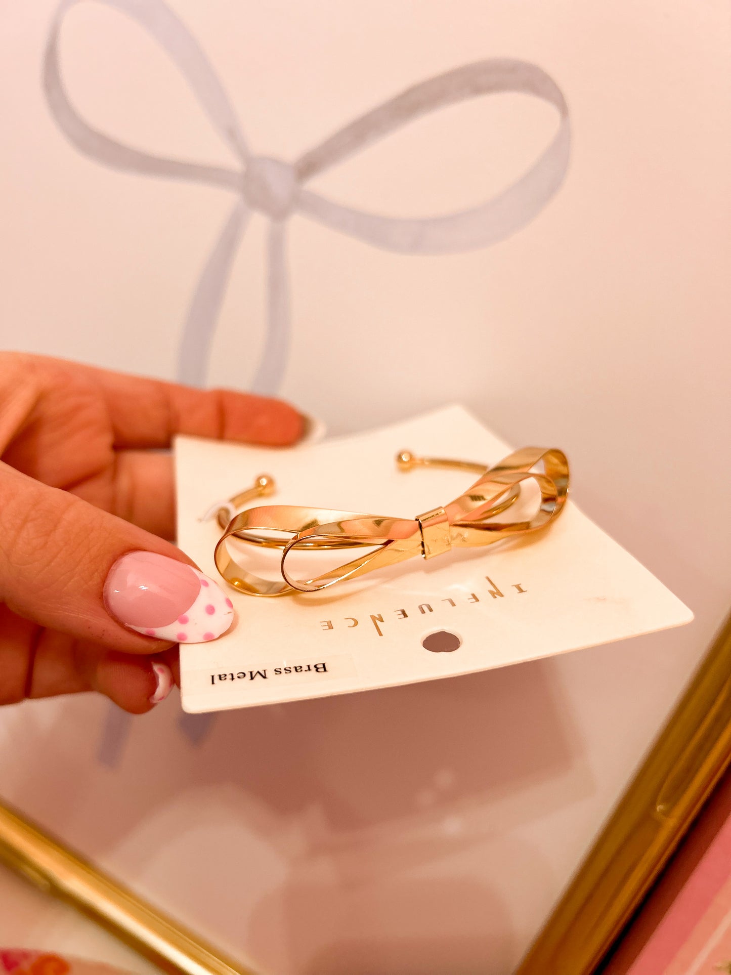 Gold Coquette Cuff