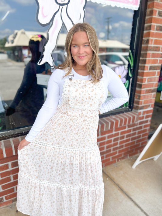 Wildflower Lace Overall Dress
