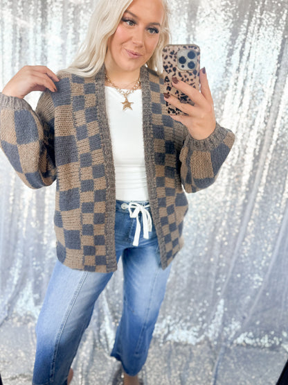 Autumn Chunky Knit Sweater Cardigan