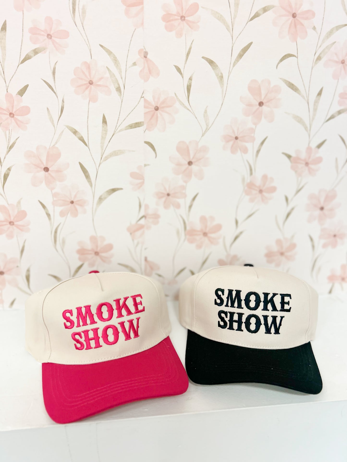 Smoke Show Embroidered Hat