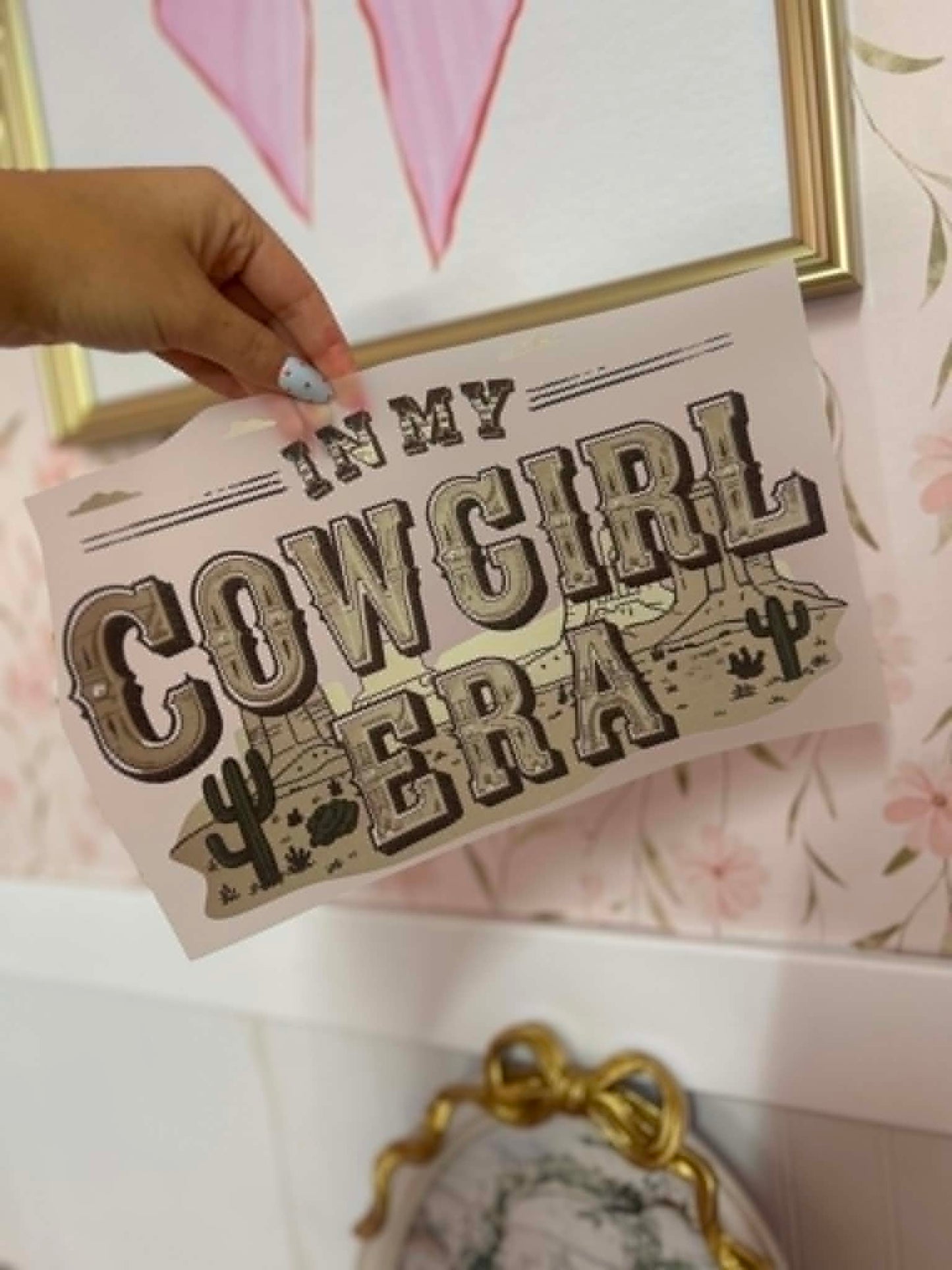 In My Cowgirl Era Print