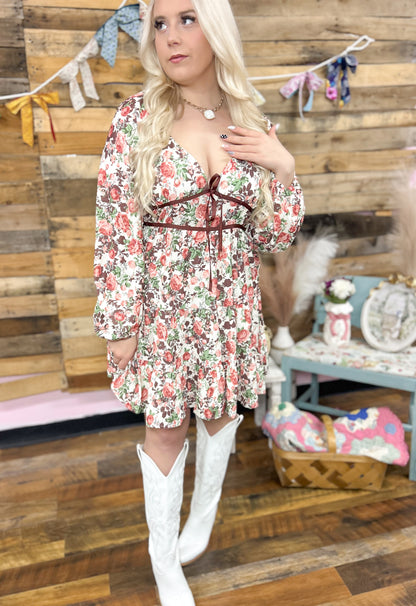 Vivian Floral Swing Dress