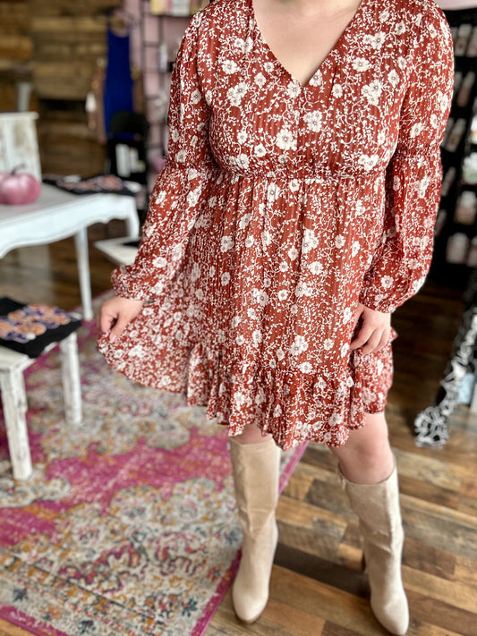 McKenzie Floral Swing Dress