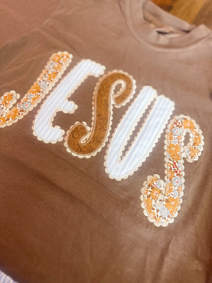 Jesus Western Appliqué Tee