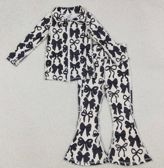 Black Coquette Yoga Set