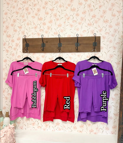 Butter Soft Biker Short {SETS}