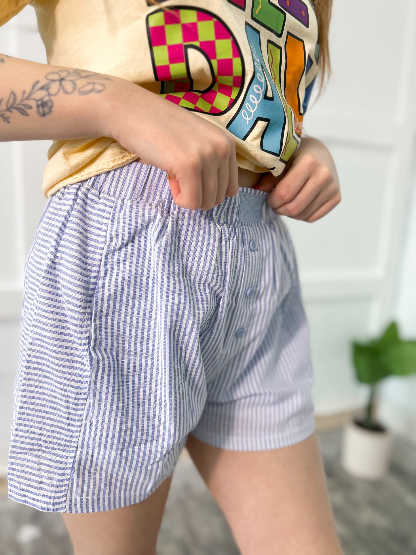 Shoreline Striped Boxer Shorts