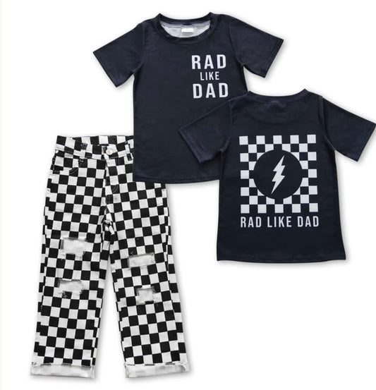 Rad Like Dad Denim Set