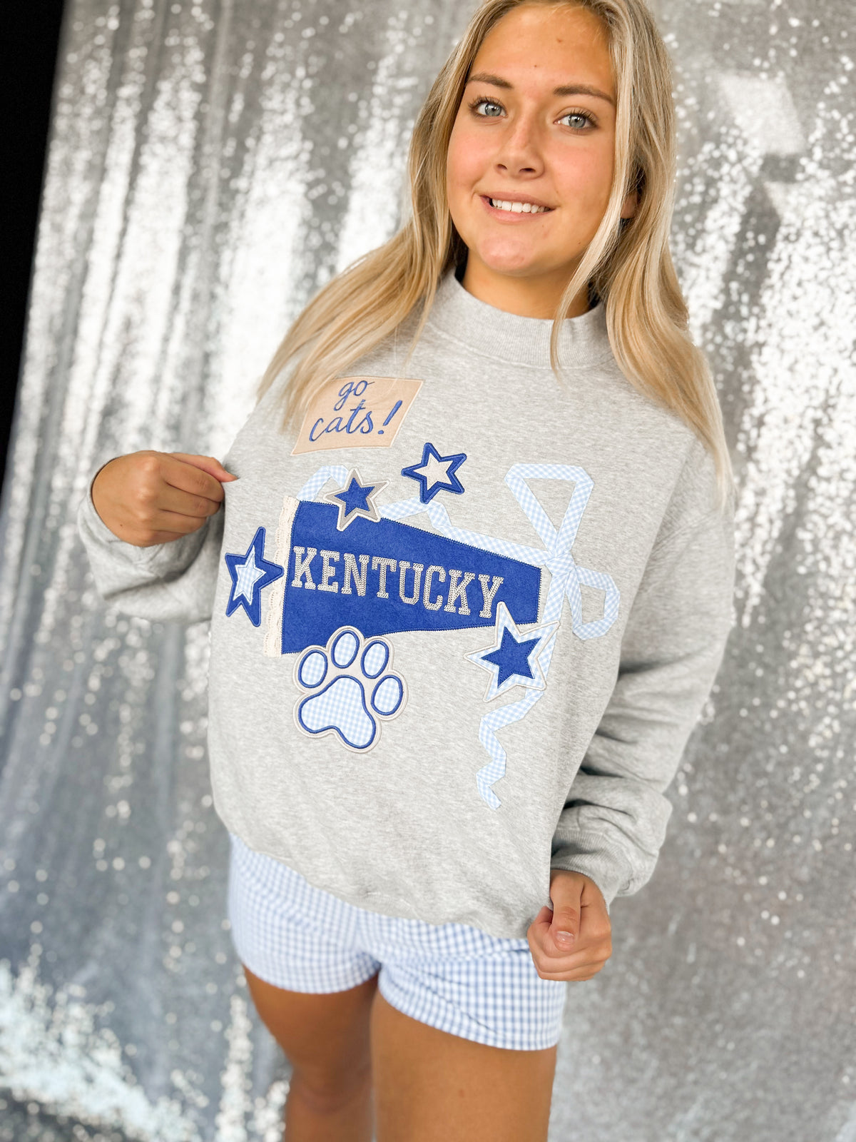 Kentucky Flag Collage Mockneck