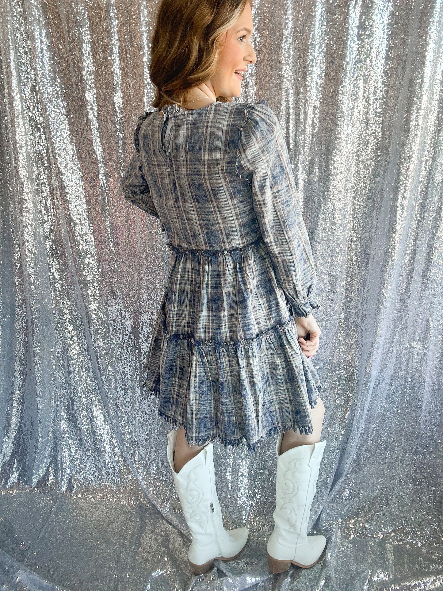 Eleanor Plaid Dress