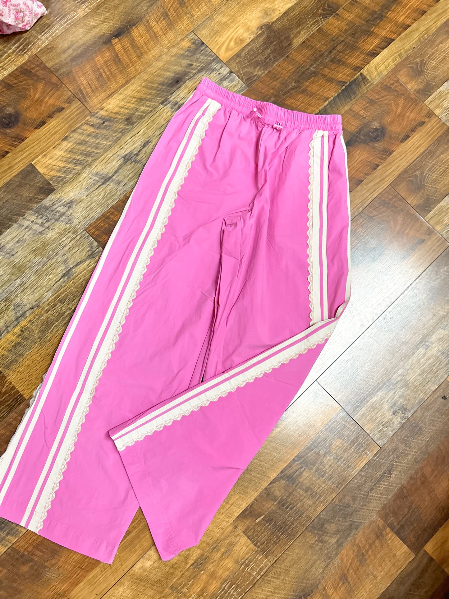 Sweetheart Lace Sweatpants