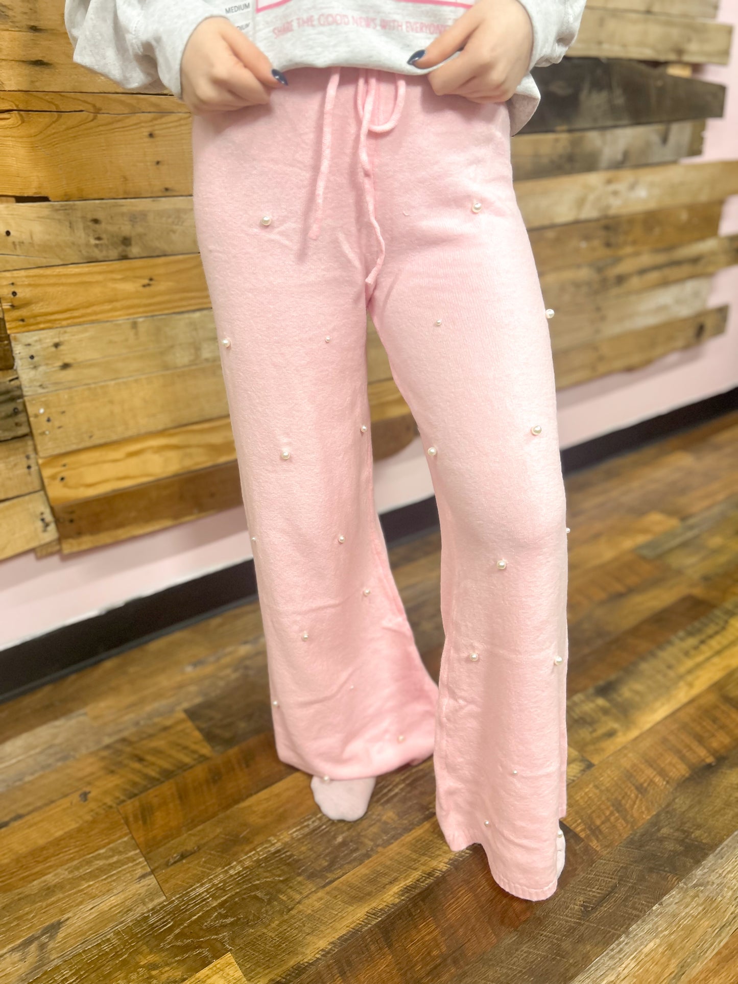 Pink Pearl Cloud Sweatpants