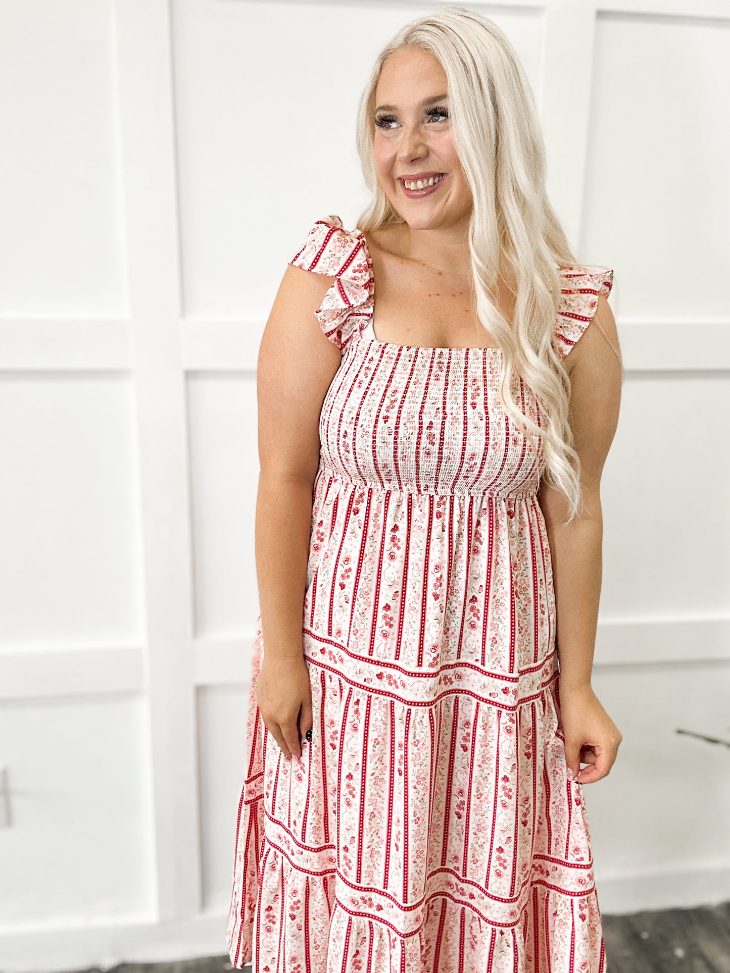 Liberty Belle Patchwork Maxi Dress