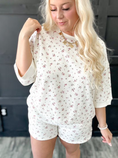 Ditzy Gardens Short Set