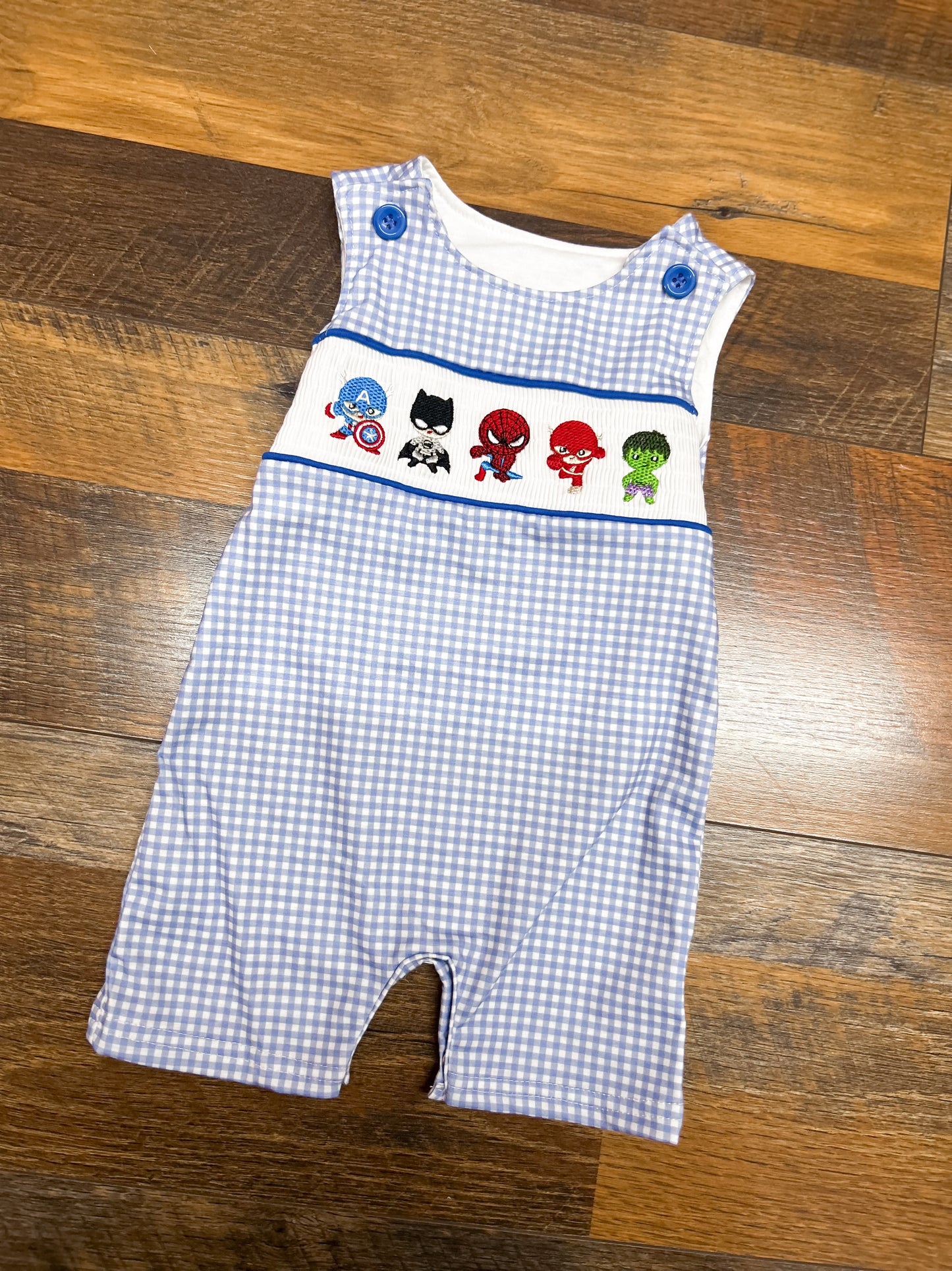 Marvel Embroidered Romper