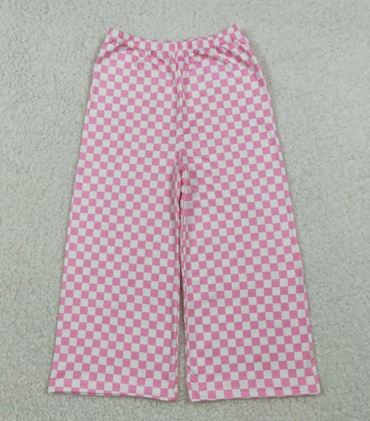 Pink Checker Pants