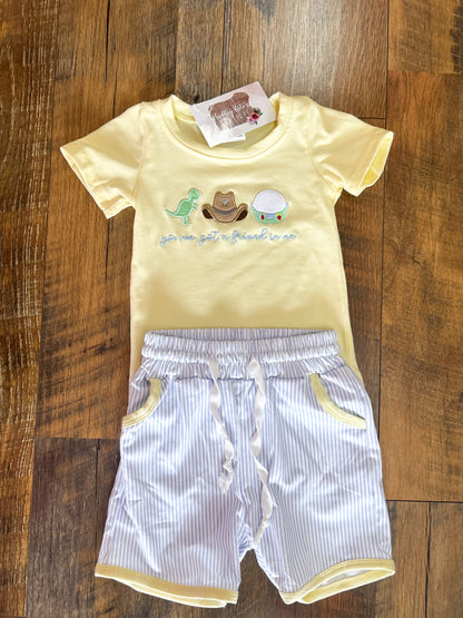 You’ve Got A Friend In Me Embroidered Set