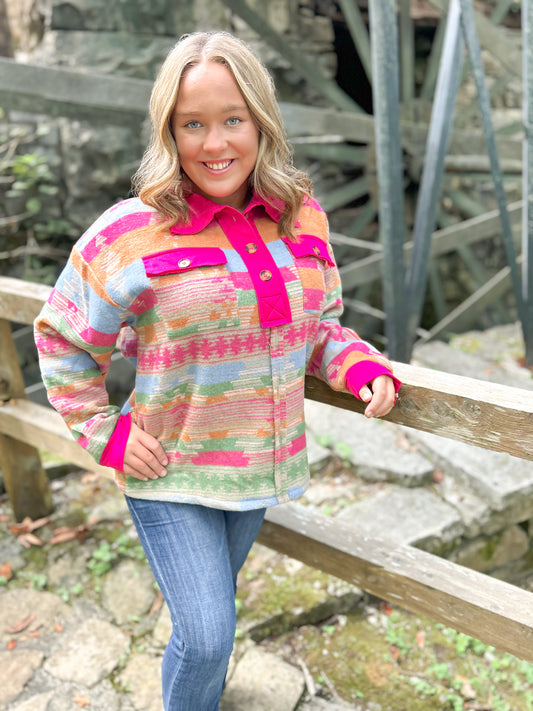 Aztec Trail Pullover