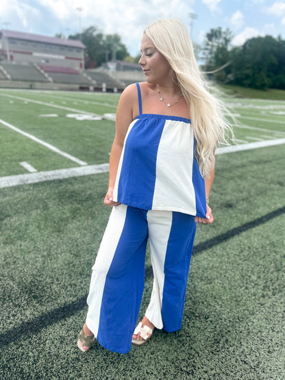 Half Time Royal Blue Colorblock (SET)