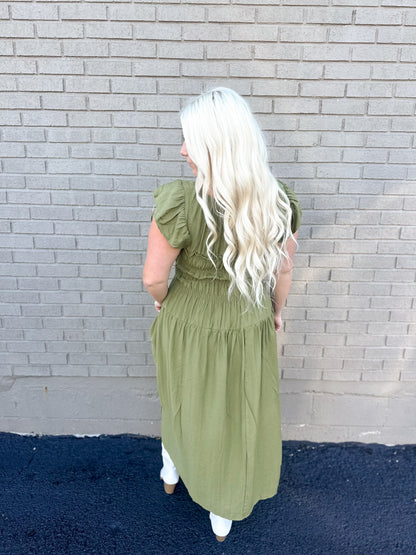 Meet Me In The Meadow Maxi Dress