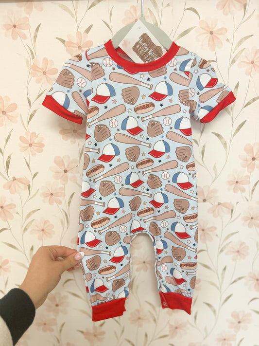 Play Ball Boy Romper