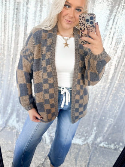 Autumn Chunky Knit Sweater Cardigan