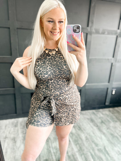 Wild Side Wrapped Athletic Dress