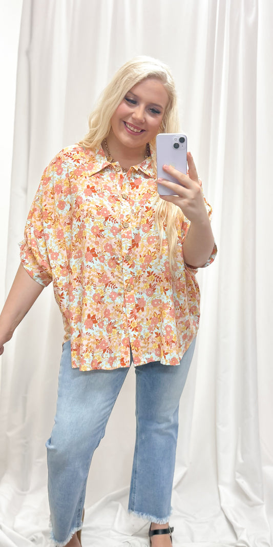 Sunset Pastels Blouse