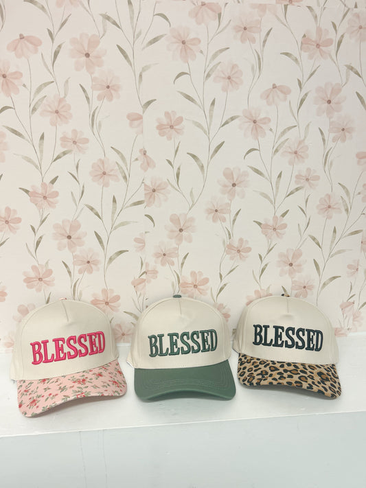 Blessed Embroidered Hat