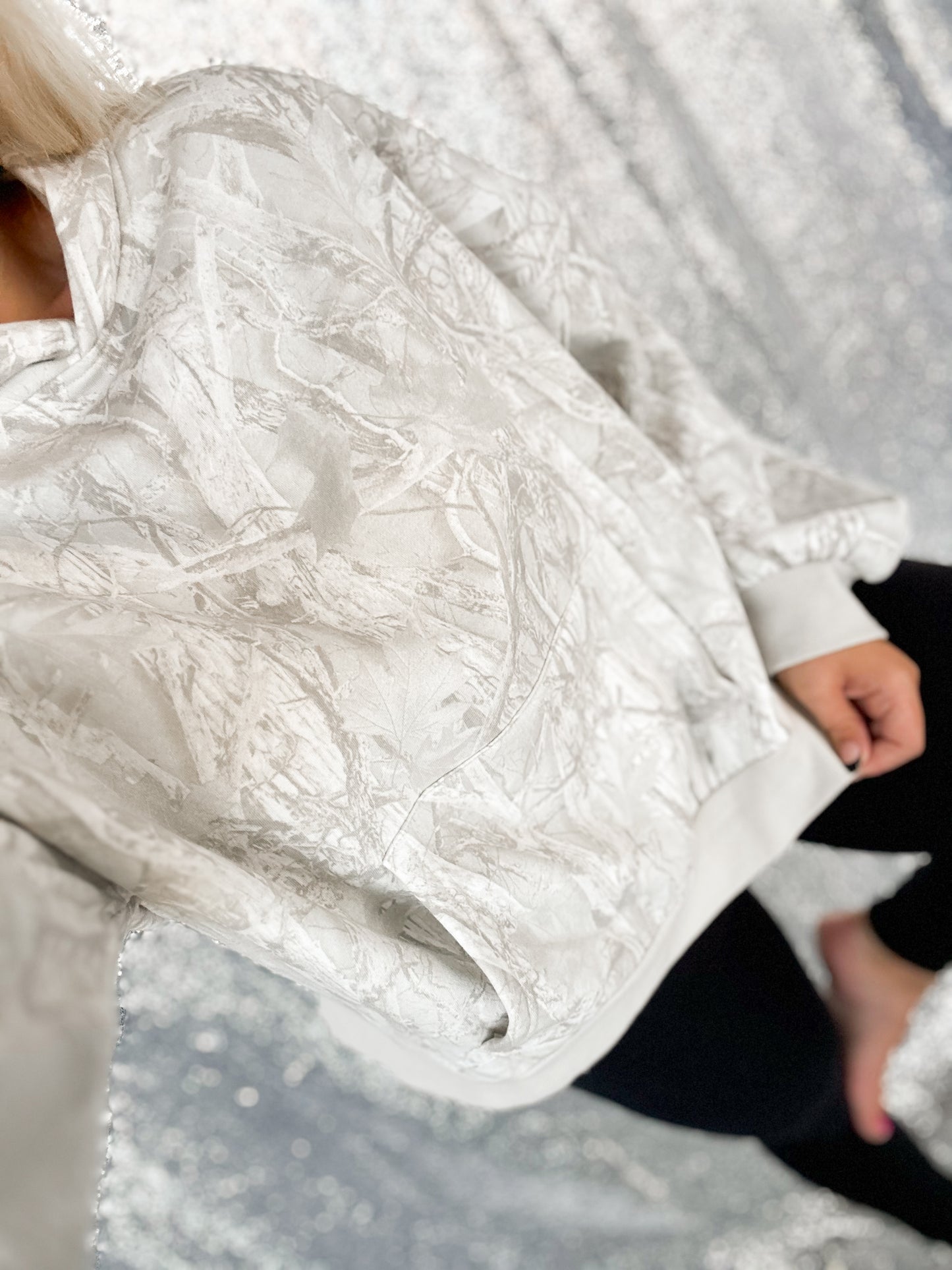 Camo Hooded Pullover