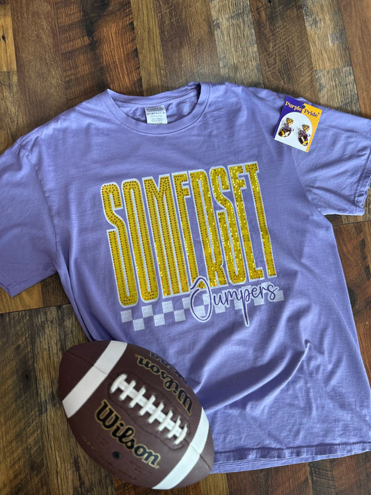 Somerset Jumpers Checker Spangle Tee