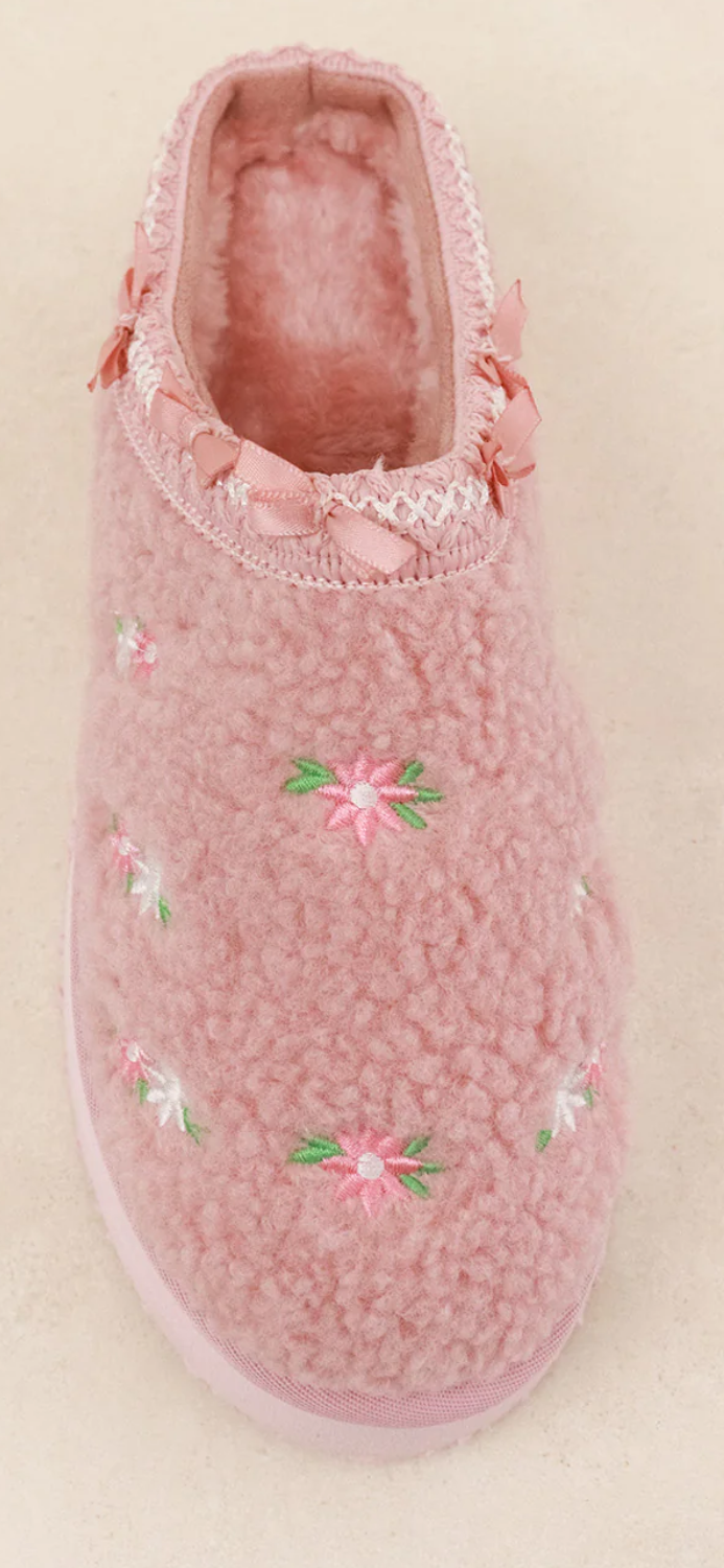 Sydney Floral Sherpa Slip-On Shoe