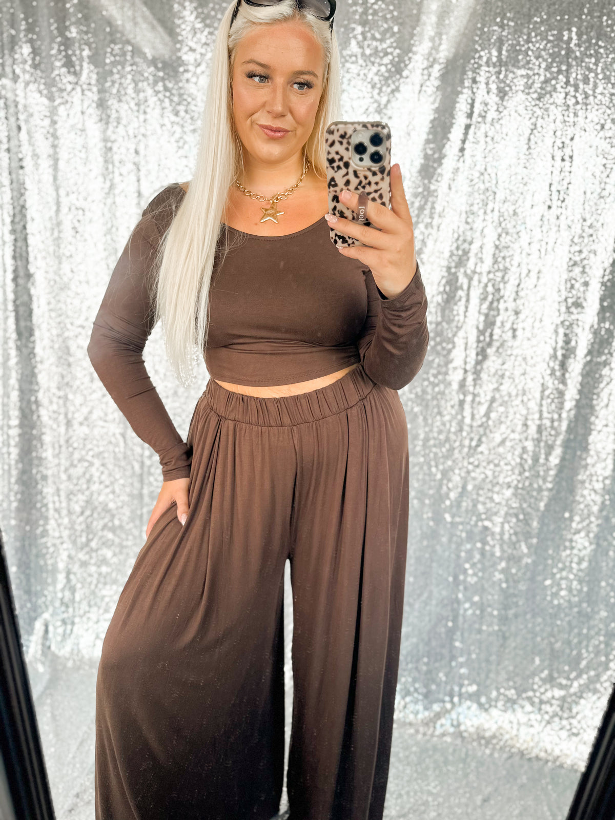 Mocha Mood Oversized Lounge {SET}