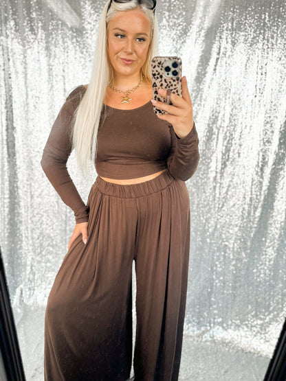 Mocha Mood Oversized Lounge {SET}