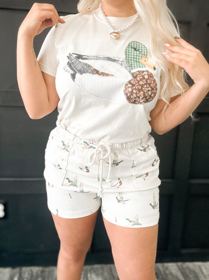 Mallard Denim Shorts