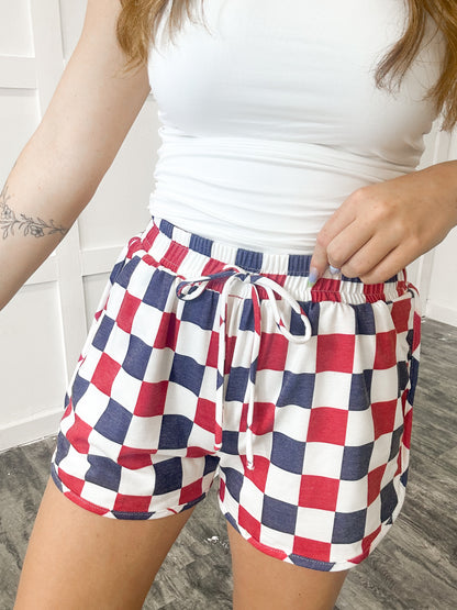 Liberty Lane Checker Shorts