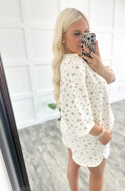Ditzy Gardens Short Set
