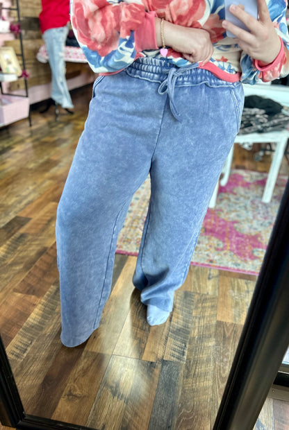 Acid Wash Sweatpants (Marlin)