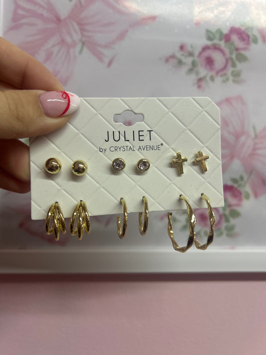 Hoop & Stud Set