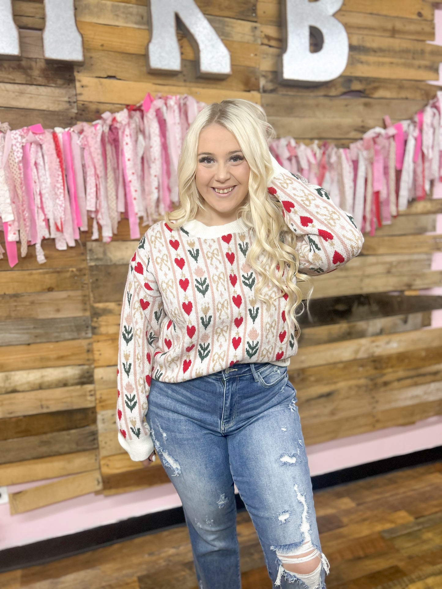 Love in Bloom Sweater