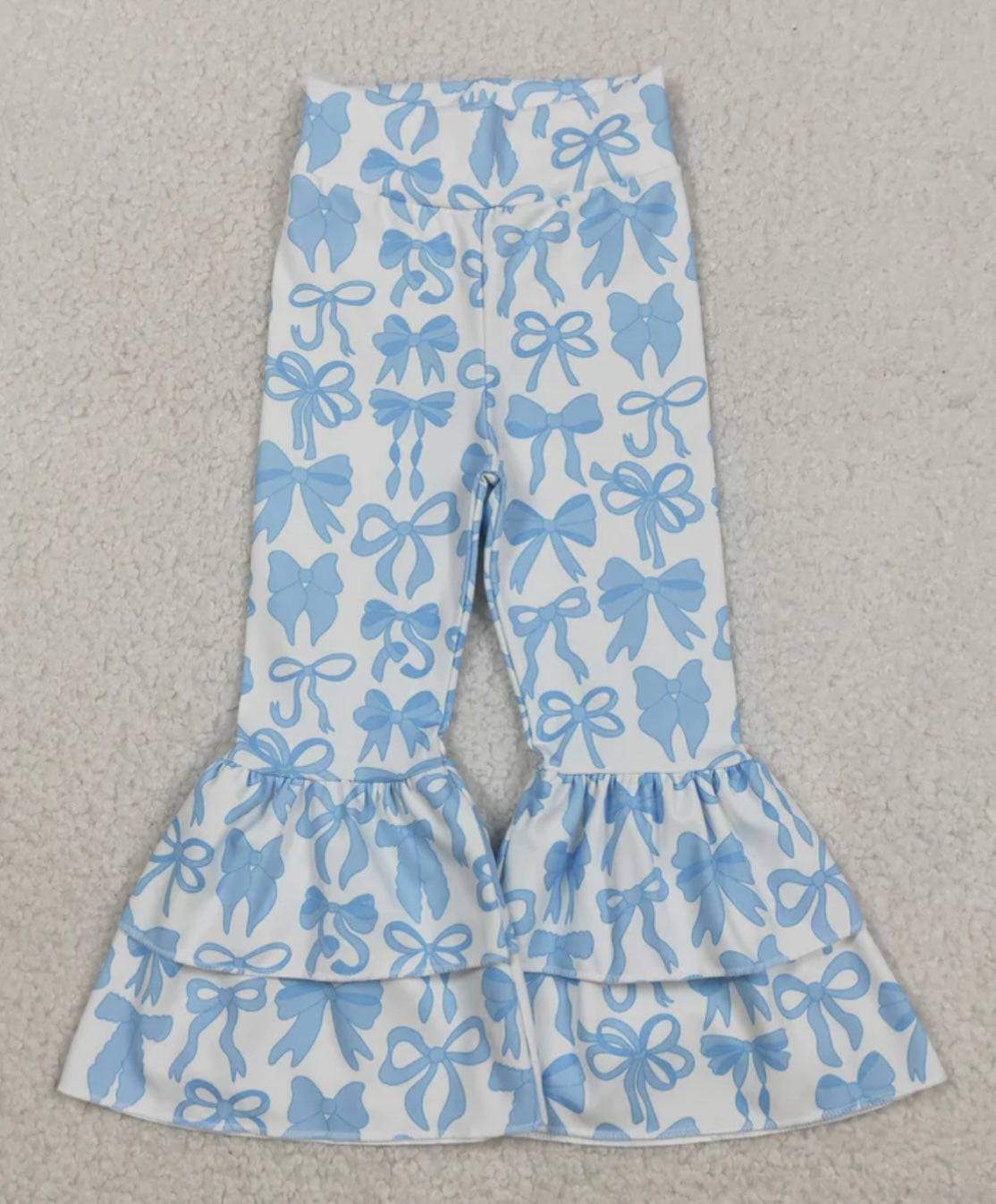 Blue Bow Bellbottoms
